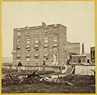 Britannia Inn and West Cliff Lodge [Stereoview Stodart 1860s]